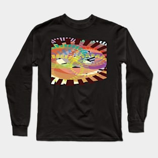 abstract Long Sleeve T-Shirt